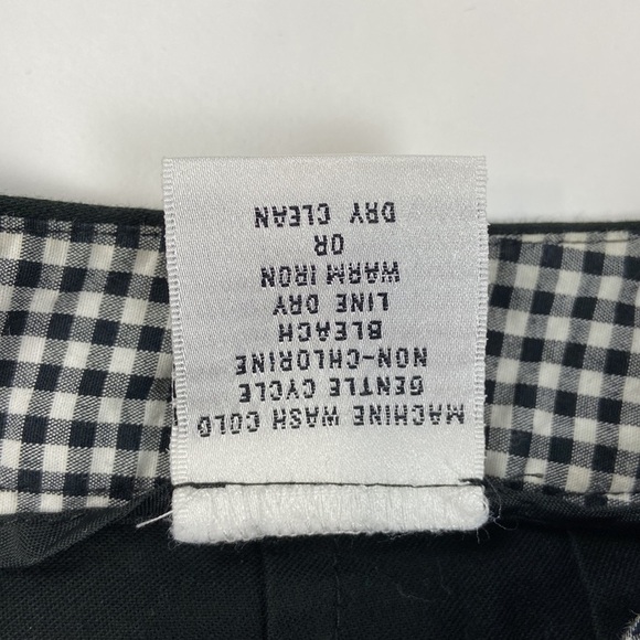 TALBOTS Petites Stretch Black Ankle Cropped Black Career Trouser Pants - Picture 7 of 11